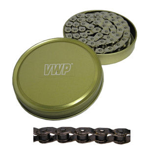 Afbeelding laden in galerijviewer, Vwp ketting 1 2-1 8 102 bmx fs teflon coated (in blik) zilver