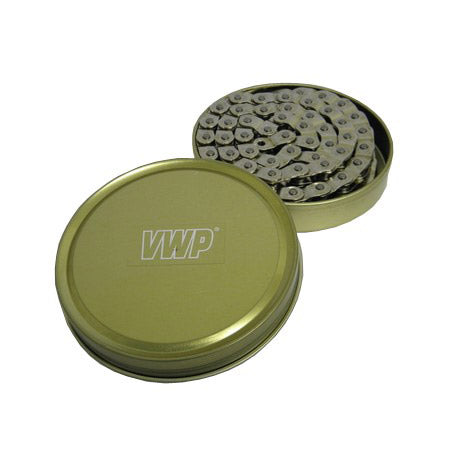 Afbeelding laden in galerijviewer, Vwp ketting 1 2-1 8 102 bmx fs teflon coated (in blik) zilver
