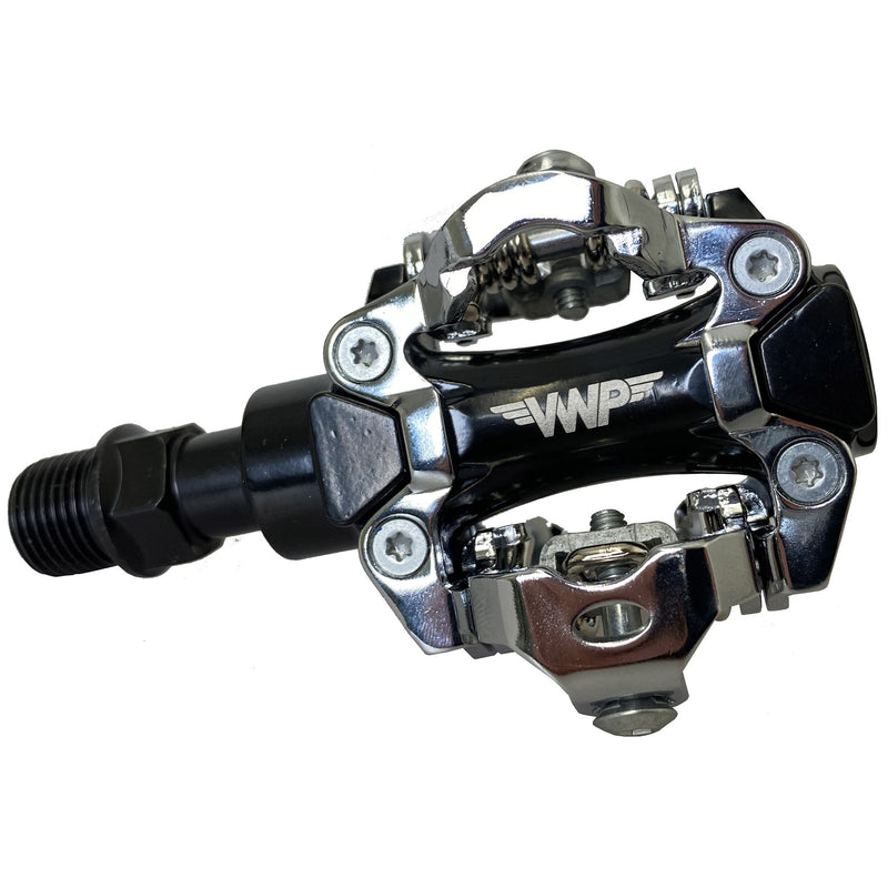 Afbeelding laden in galerijviewer, VWP Pedaal SPD zwart sealed bearings