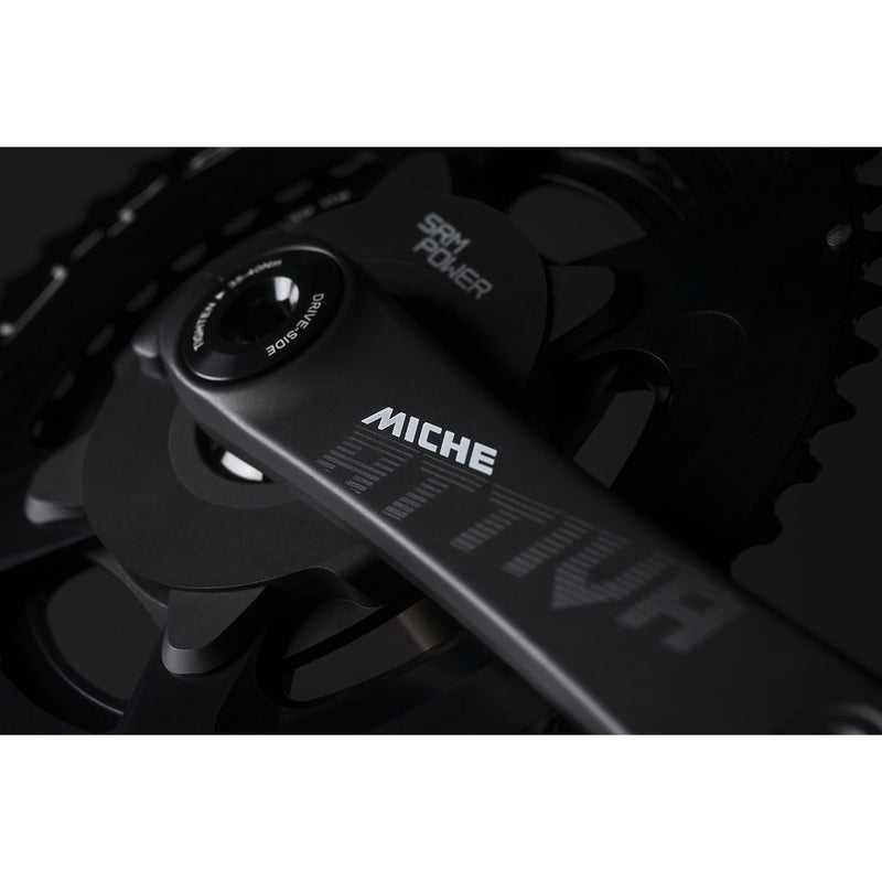 Afbeelding laden in galerijviewer, Miche crankset attiva met srm powermeter 172mm 34 50 boxed