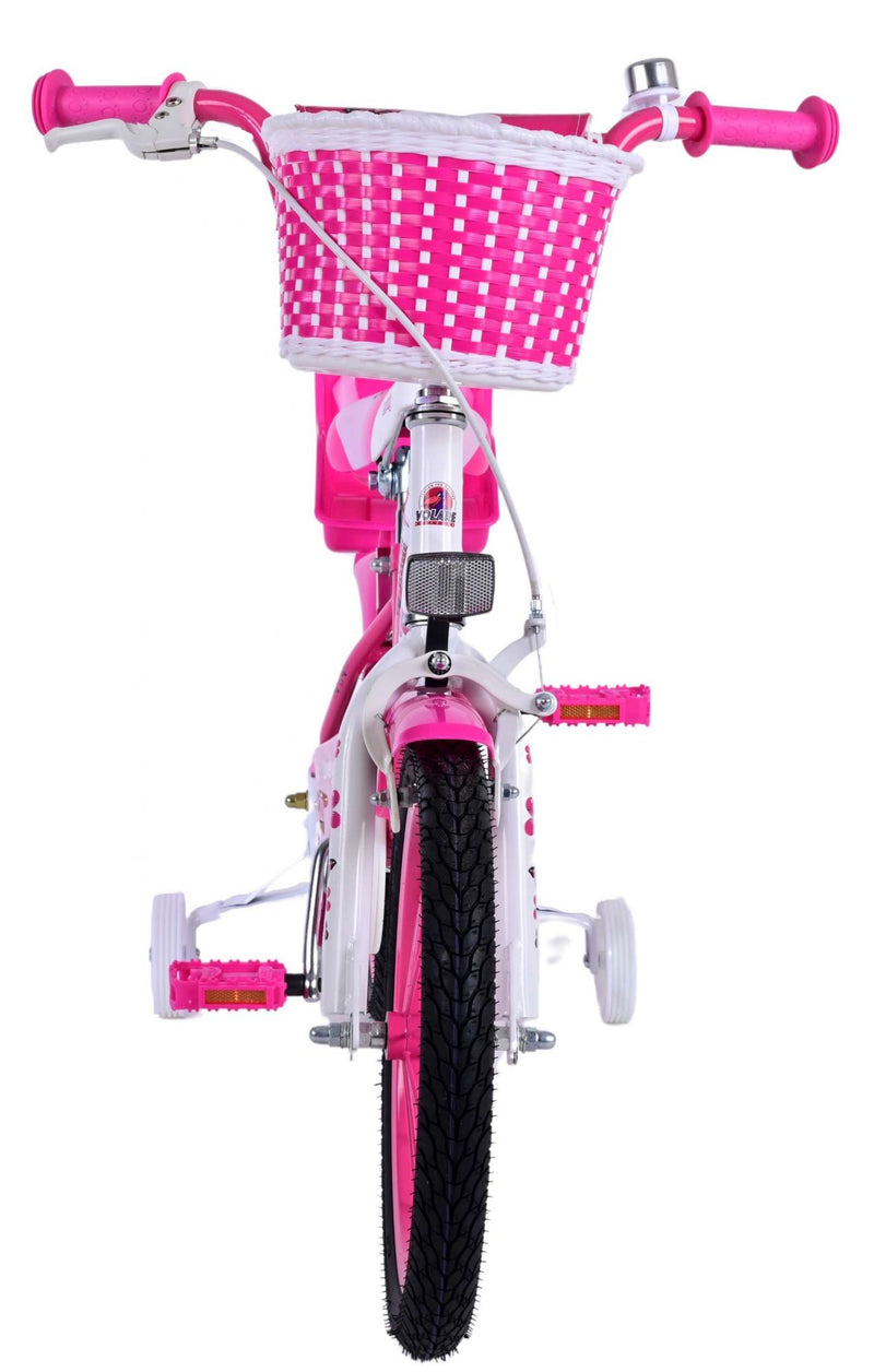 Afbeelding laden in galerijviewer, Volare Lovely Kinderfiets Meisjes 16 inch Roze Wit