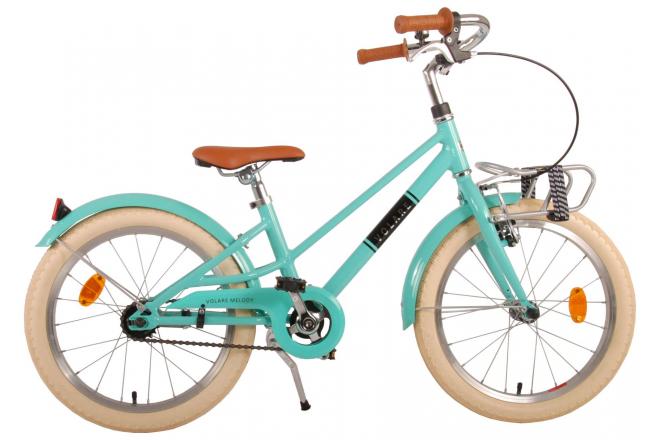 Afbeelding laden in galerijviewer, Volare Melody Kinderfiets Meisjes 18 inch Turquoise Prime Collection