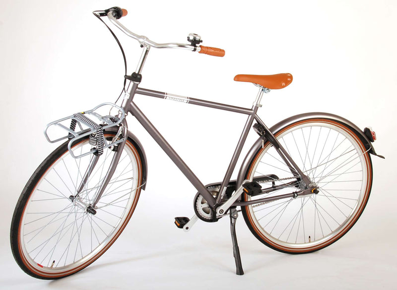 Afbeelding laden in galerijviewer, VOLARE Lifestyle Jongensfiets Tiener 48 cm lage zadelstandGrijs 3 versnellingen