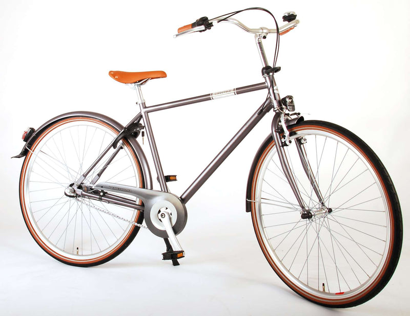 Afbeelding laden in galerijviewer, VOLARE Lifestyle Jongensfiets Tiener 48 cm lage zadelstandGrijs 3 versnellingen