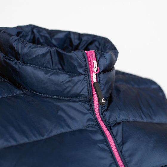 Afbeelding laden in galerijviewer, Alvivo Outdoorjack Helsinki dames nylon dons navy maat XS