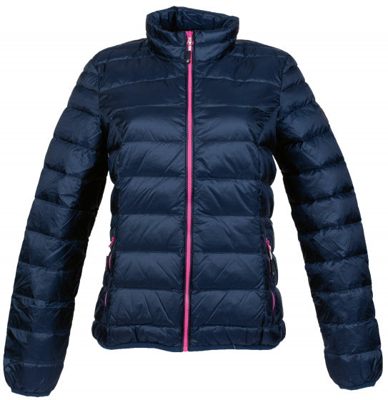 Afbeelding laden in galerijviewer, Alvivo Outdoorjack Helsinki dames nylon dons navy maat XS
