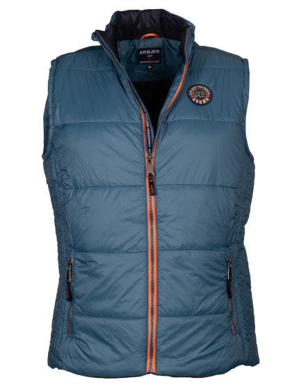Afbeelding laden in galerijviewer, Arbaer Anthony bodywarmer heren groenblauw maat L