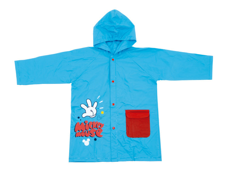 Afbeelding laden in galerijviewer, Arditex Regenjas Mickey Today is The Day junior PVC lichtblauw maat 4 jaar