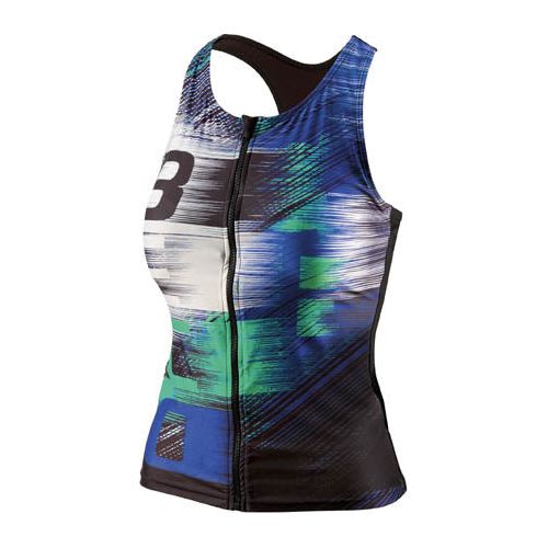 Afbeelding laden in galerijviewer, Beco Tanktop BEsuit dames D-cup polyamide elastaan groen mt 36