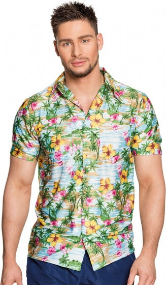Afbeelding laden in galerijviewer, Boland Hawaii Overhemd Heren Maat L