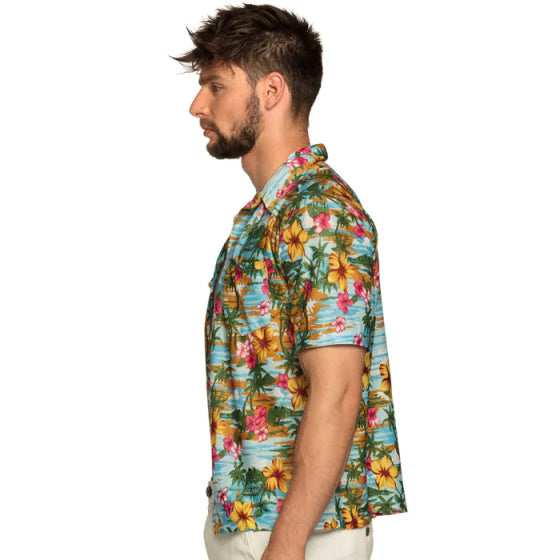 Afbeelding laden in galerijviewer, Boland Hawaii Overhemd Heren Maat L