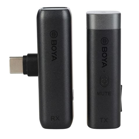 Afbeelding laden in galerijviewer, Boya 2.4 GHz Dasspeld Microfoon Draadloos BY-WM3U voor USB-C