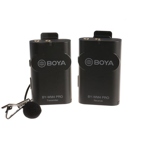 Afbeelding laden in galerijviewer, Boya 2.4 GHz Duo Lavalier Microfoon Draadloos BY-WM4 Pro-K1