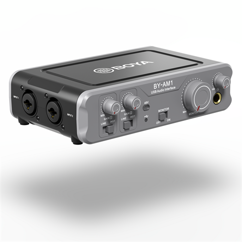 Afbeelding laden in galerijviewer, Boya Audio Adapter BY-AM1