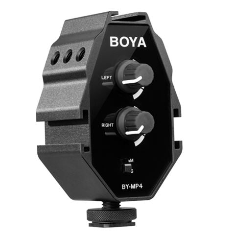 Afbeelding laden in galerijviewer, Boya Audio Adapter BY-MP4 voor Smartphone, DSLR, Camcorders en PC