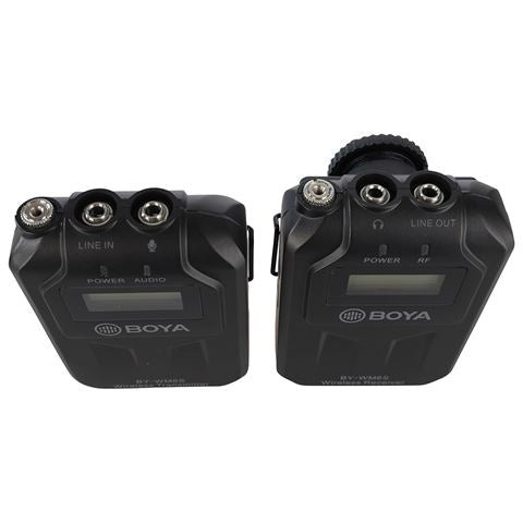 Afbeelding laden in galerijviewer, Boya UHF Duo Lavalier Microfoon Draadloos BY-WM6S