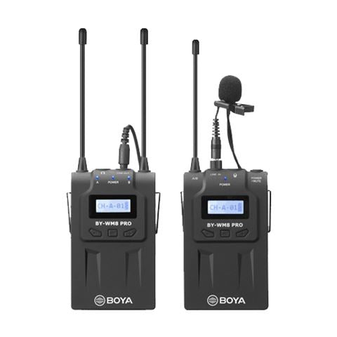 Afbeelding laden in galerijviewer, Boya UHF Duo Lavalier Microfoon Draadloos BY-WM8 Pro-K1
