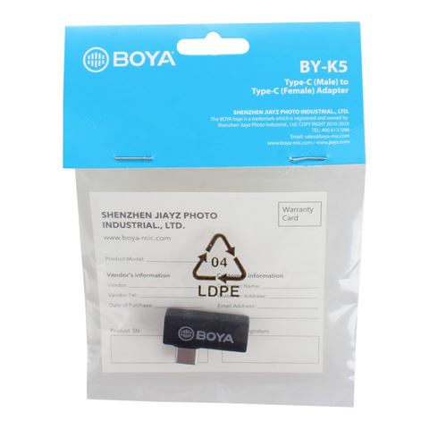 Afbeelding laden in galerijviewer, Boya Universele Adapter BY-K5 USB-C Hoekadapter