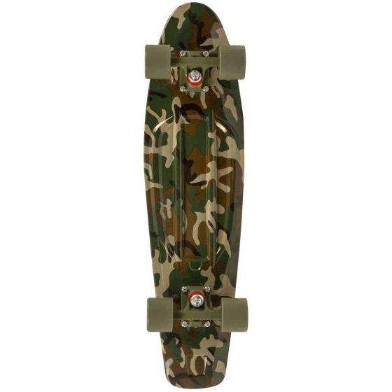 Afbeelding laden in galerijviewer, Choke Jim Camo skateboard 71 cm polypropeen groen bruin