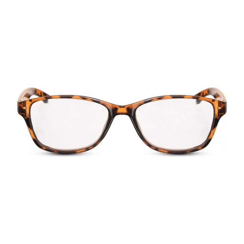 Afbeelding laden in galerijviewer, Cwi Leesbril unisex rechthoekig bruin (CWI4000) sterkte +2.5