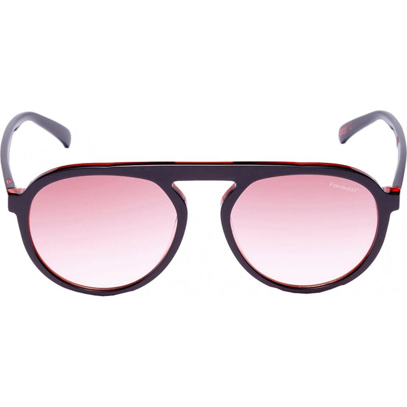 Afbeelding laden in galerijviewer, Formula Zonnebril unisex piloot cat.4 zwart lichtroze