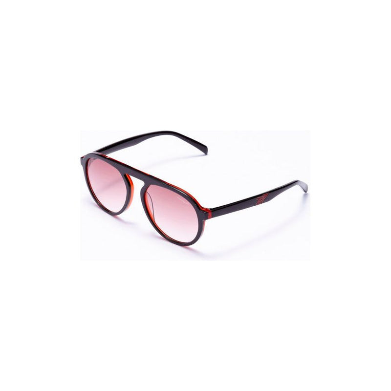 Afbeelding laden in galerijviewer, Formula Zonnebril unisex piloot cat.4 zwart lichtroze