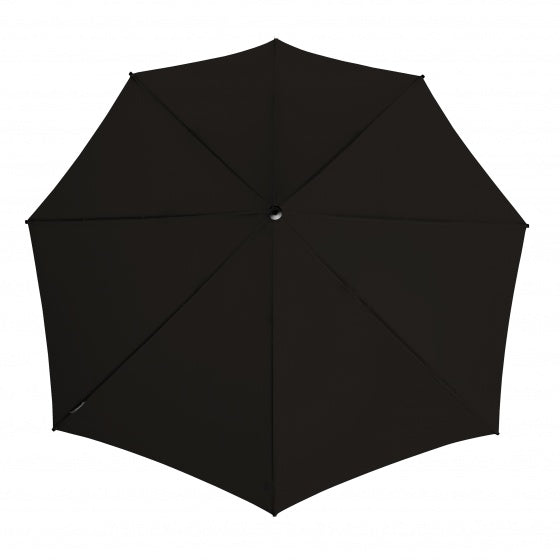 Afbeelding laden in galerijviewer, Impliva STORMaxi stormparaplu 100 cm polyester zwart rood