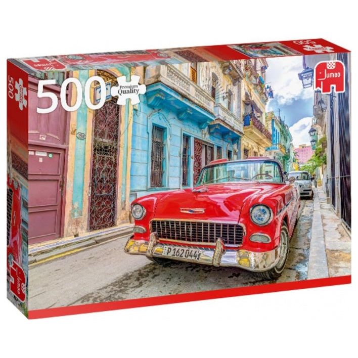 Afbeelding laden in galerijviewer, Jumbo Legpuzzel Havana, Cuba 500 stukjes