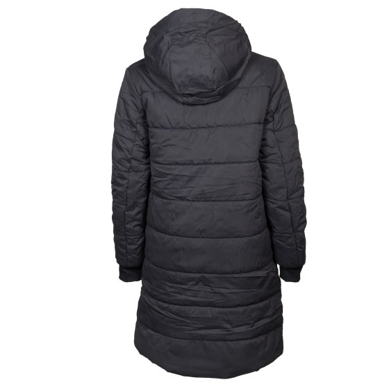 Afbeelding laden in galerijviewer, Life line Howitt Fake Down Parka dames grijs maat M