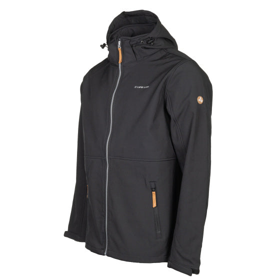 Afbeelding laden in galerijviewer, Life line Kasper softshell jacket heren zwart maat XL