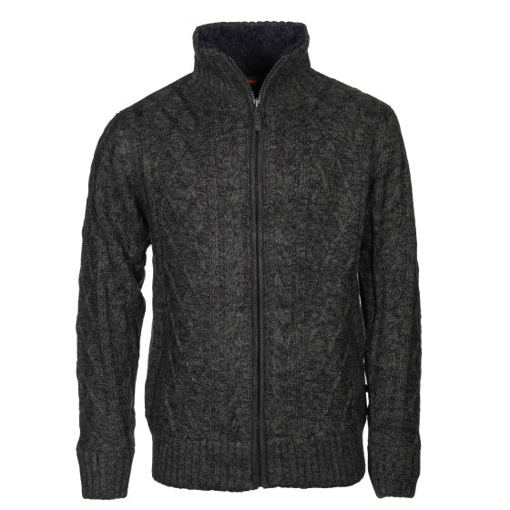 Afbeelding laden in galerijviewer, Life line Morgan 2 Morgan knit full zip heren groen maat 4XL