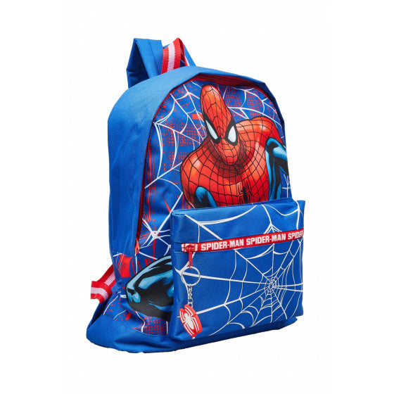 Afbeelding laden in galerijviewer, Marvel Spider-Man Rugzak 39 x 28 Jongens 16L blauw