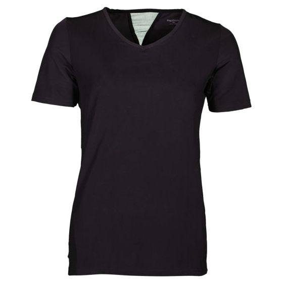 Afbeelding laden in galerijviewer, Papillon Fitness shirt s sl v-neck dames zwart maat M