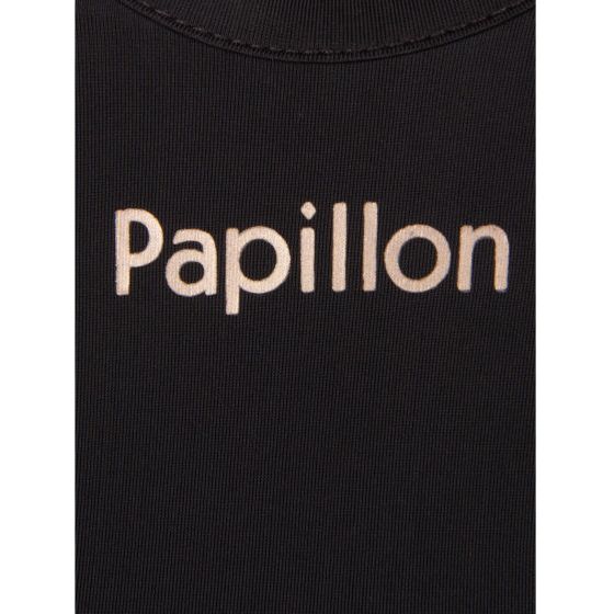 Afbeelding laden in galerijviewer, Papillon Fitness shirt s sl v-neck dames zwart maat M