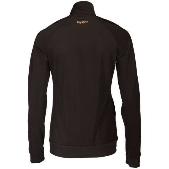 Afbeelding laden in galerijviewer, Papillon Jacket turtle neck dames zwart maat XL