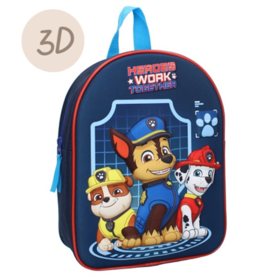 Afbeelding laden in galerijviewer, Nickelodeon Rugzak 3D junior donkerblauw