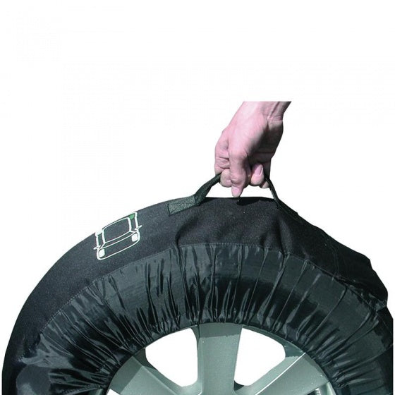 Afbeelding laden in galerijviewer, Proplus Profi bandenhoezenset Ø68 cm 214 cm 240 mm zwart