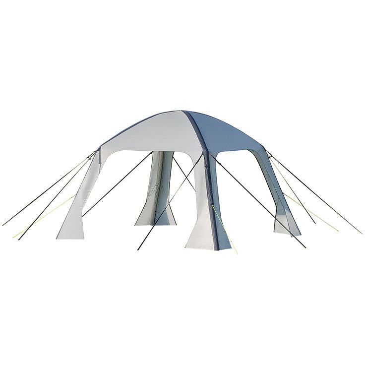 Afbeelding laden in galerijviewer, Proplus Partytent opblaasbaar 365 x 365 cm lichtgrijs