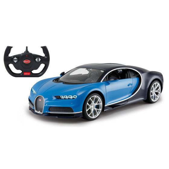 Afbeelding laden in galerijviewer, Jamara rc voertuig auto - 405135 rc sport auto bugatti chiron - blauw - 2,4ghz rc model kant en klaar - 1:14 bestuurbare auto