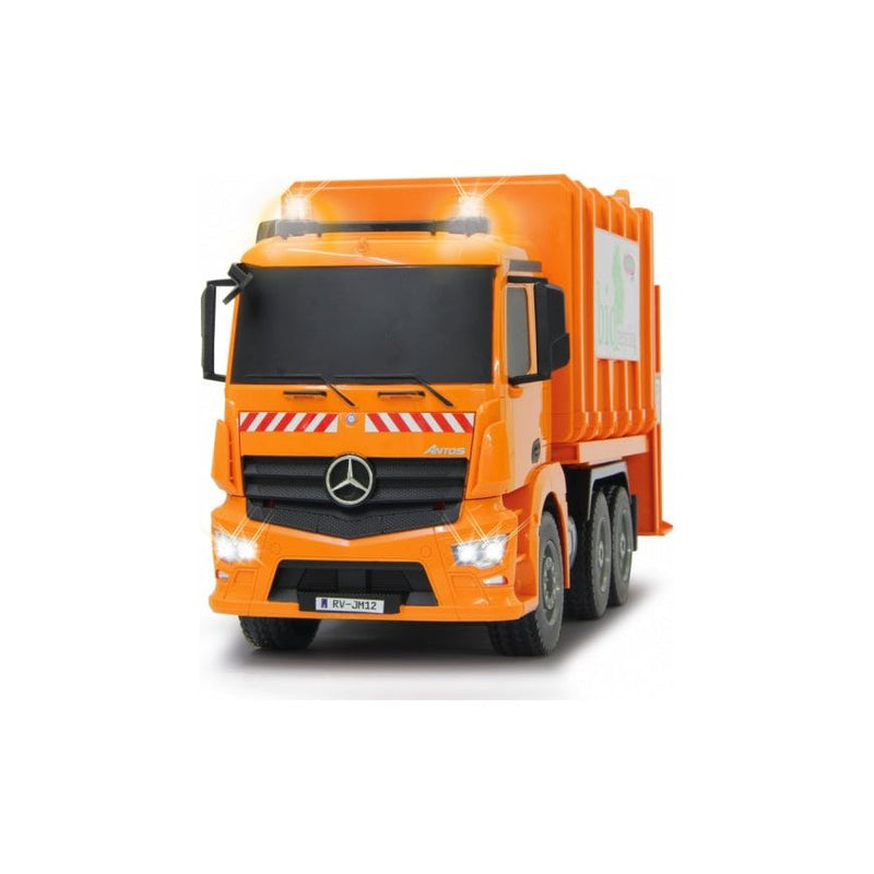 Afbeelding laden in galerijviewer, Jamara RC Mercedes-Benz vuilniswagen 2,4Ghz oranje 1:20