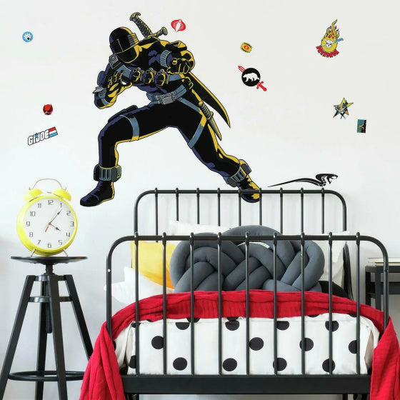 Afbeelding laden in galerijviewer, Roommates Muursticker GI Joe Retro Eyes 93 cm 16-delig