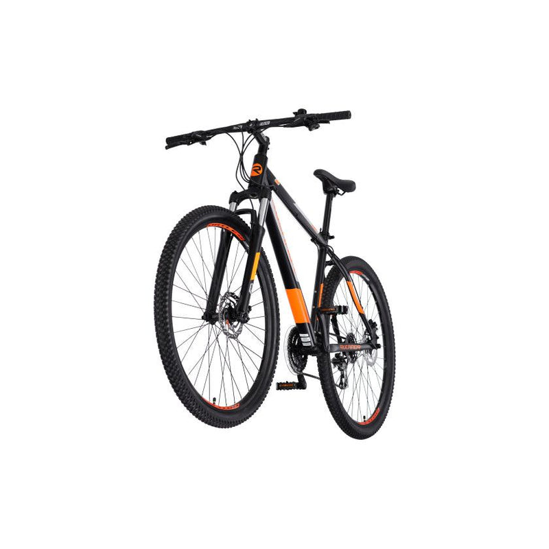 Afbeelding laden in galerijviewer, Rucanor Lux 29 Inch 53 cm Heren 24V Hydraulische schijfrem Zwart Oranje