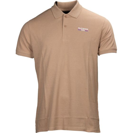 Afbeelding laden in galerijviewer, Rucanor Rodney polo shirt heren beige maat M