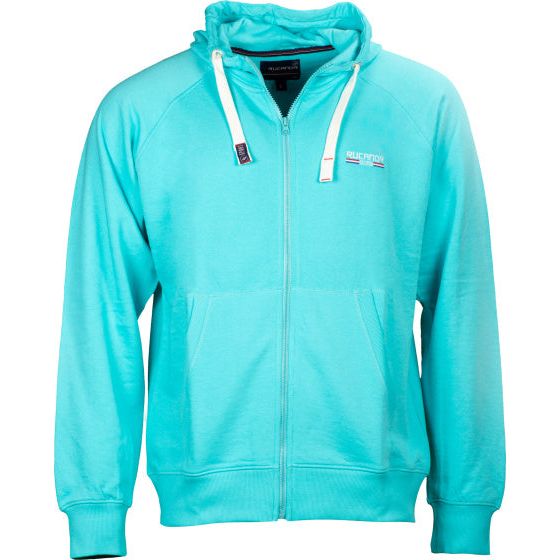 Afbeelding laden in galerijviewer, Rucanor Sky sweatvest hooded unbrushed heren aqua maat L