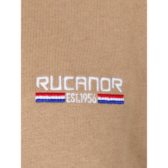 Afbeelding laden in galerijviewer, Rucanor Sky sweatvest hooded unbrushed heren beige maat M