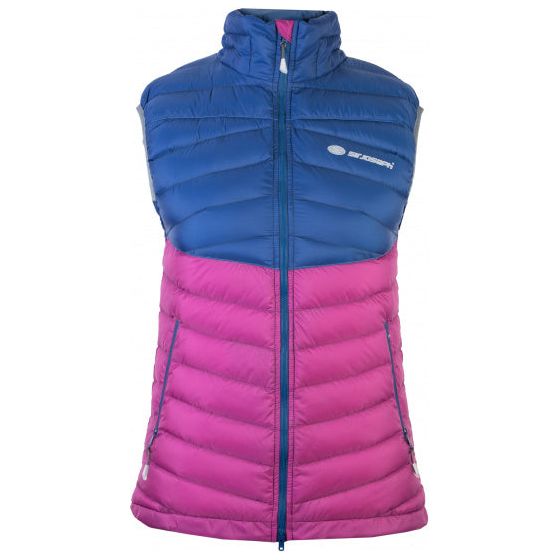 Afbeelding laden in galerijviewer, Sir joseph Bodywarmer Atol dames polyester blauw roze mt M