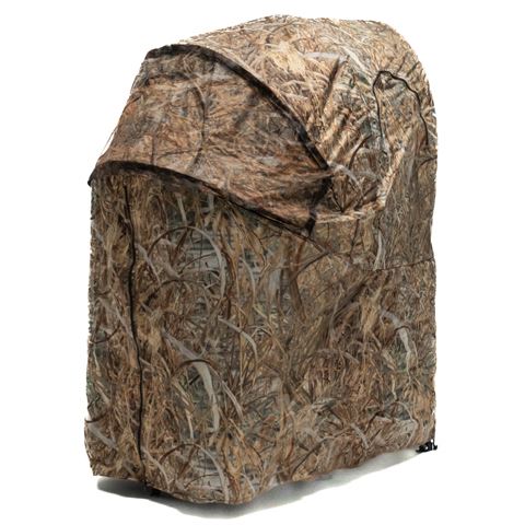 Afbeelding laden in galerijviewer, Stealth Gear Stealth Gear Schuiltent One man Chair Hide M2 Riet Plus