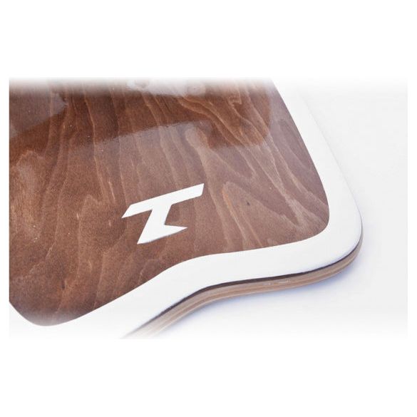 Afbeelding laden in galerijviewer, Tempish Longboard Surfy 82,5 x 23,5 cm wit bruin