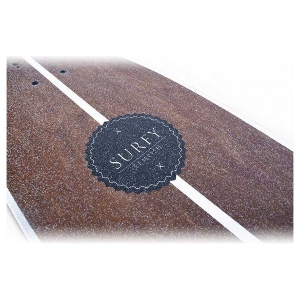 Afbeelding laden in galerijviewer, Tempish Longboard Surfy 82,5 x 23,5 cm wit bruin