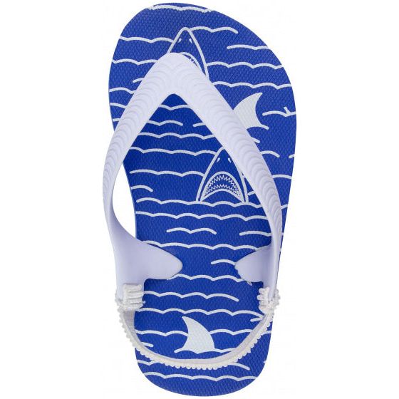 Afbeelding laden in galerijviewer, Waimea Teenslippers Acapulco junior PVC blauw wit maat 25